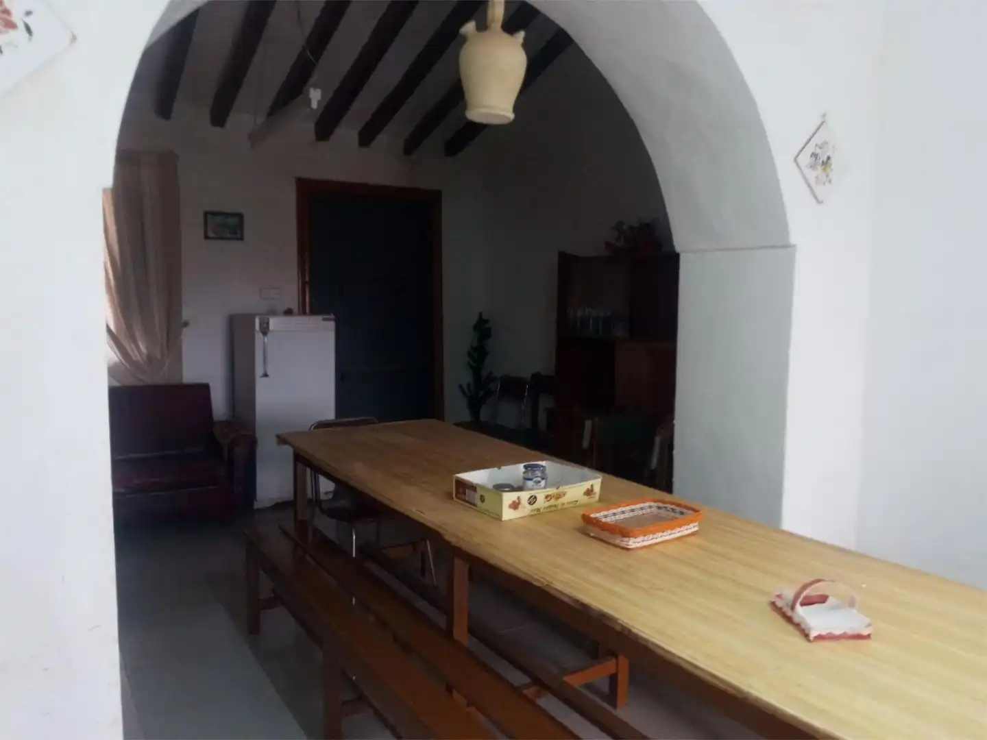 Cocina de Piso en venta en Fuente Álamo de Murcia con Jardín privado, Terraza y Amueblado