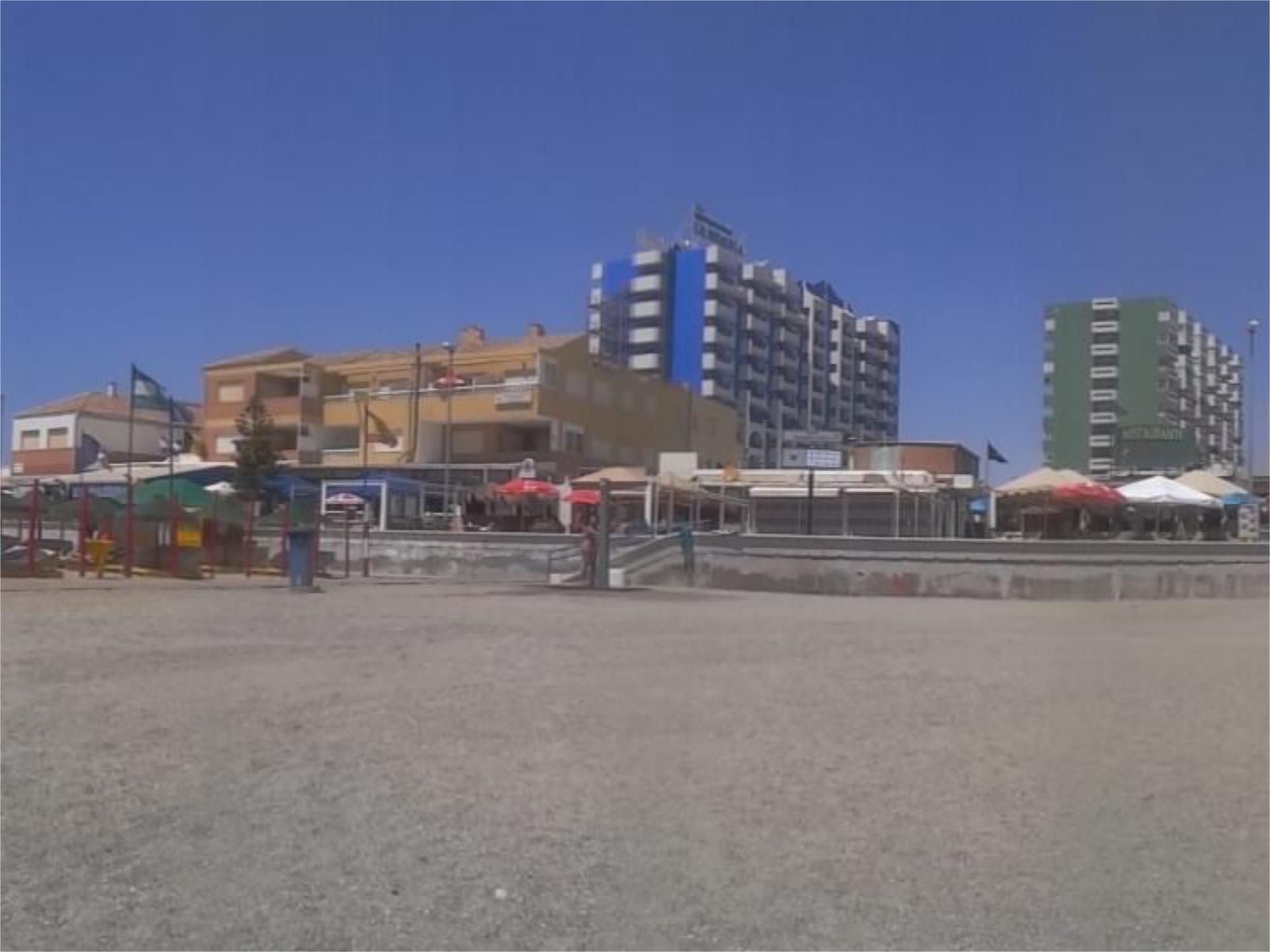 Vista exterior de Pis de lloguer en Roquetas de Mar amb Aire condicionat, Calefacció i Jardí privat