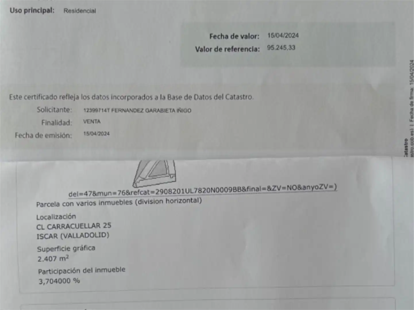Pis en venda a Calle Carracuellar, 43, Íscar Pis en venda en Íscar amb Calefacció, Jardí privat i Traster