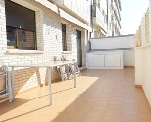 Terrace of Flat for sale in Vilanova i la Geltrú  with Heating, Terrace and Furnished