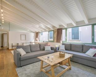 Living room of Apartment for sale in Girona Capital  with Air Conditioner