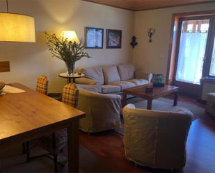 Living room of Flat to rent in Osséja  with Heating, Private garden and Parquet flooring