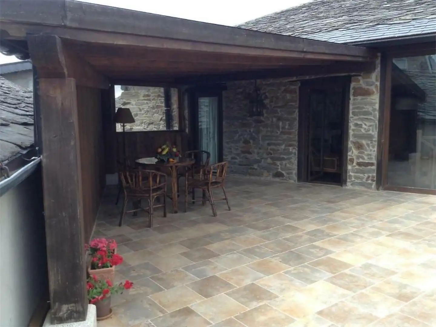Terrace of Flat for sale in Petín  with Heating, Private garden and Parquet flooring