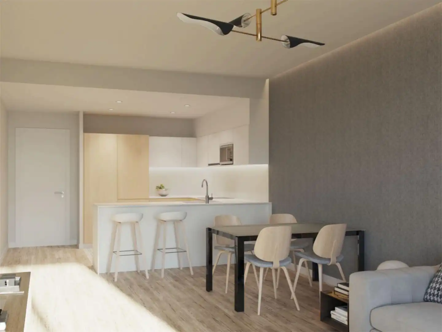 Flat for sale in Calle Aire, 1, Aguamarina Kitchen of Flat for sale in Orihuela with Air Conditioner, Heating and Private garden
