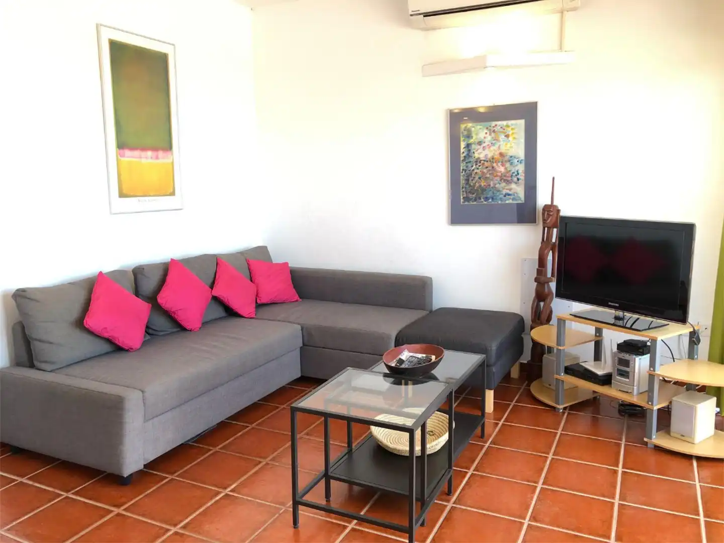 Flat for sale in Calle Toscon, 12, Puerto del Carmen Living room of Flat for sale in Tías with Air Conditioner and Swimming Pool
