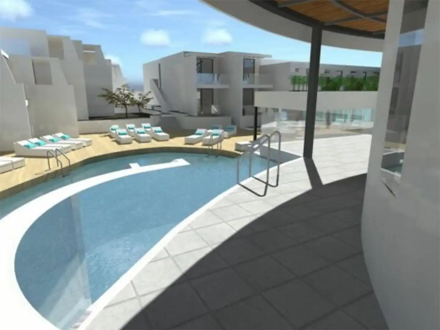 Flat for sale in Calle Toscon, 12, Puerto del Carmen Swimming pool of Flat for sale in Tías with Air Conditioner and Swimming Pool