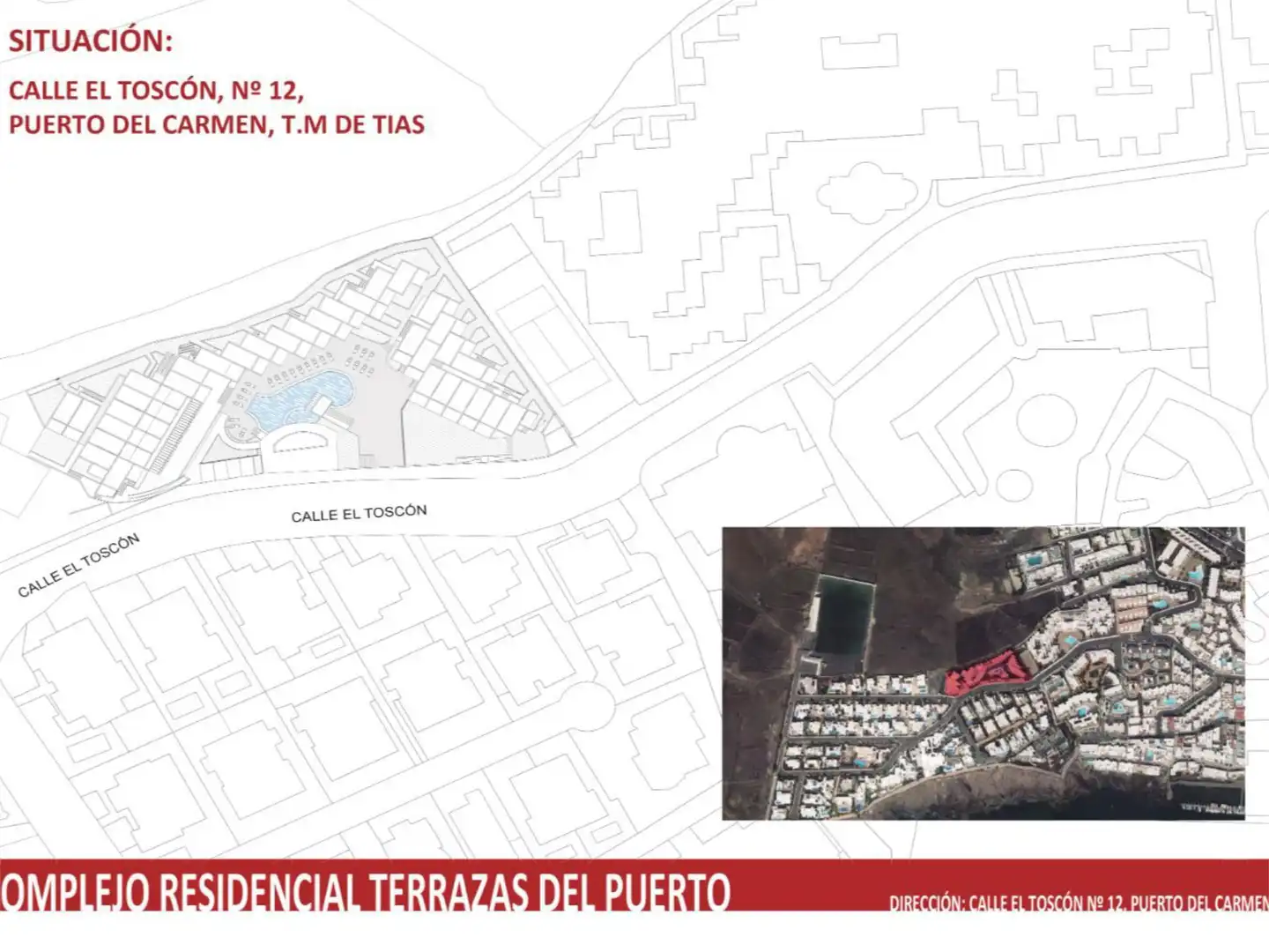 Flat for sale in Calle Toscon, 12, Puerto del Carmen Exterior view of Flat for sale in Tías with Air Conditioner and Swimming Pool