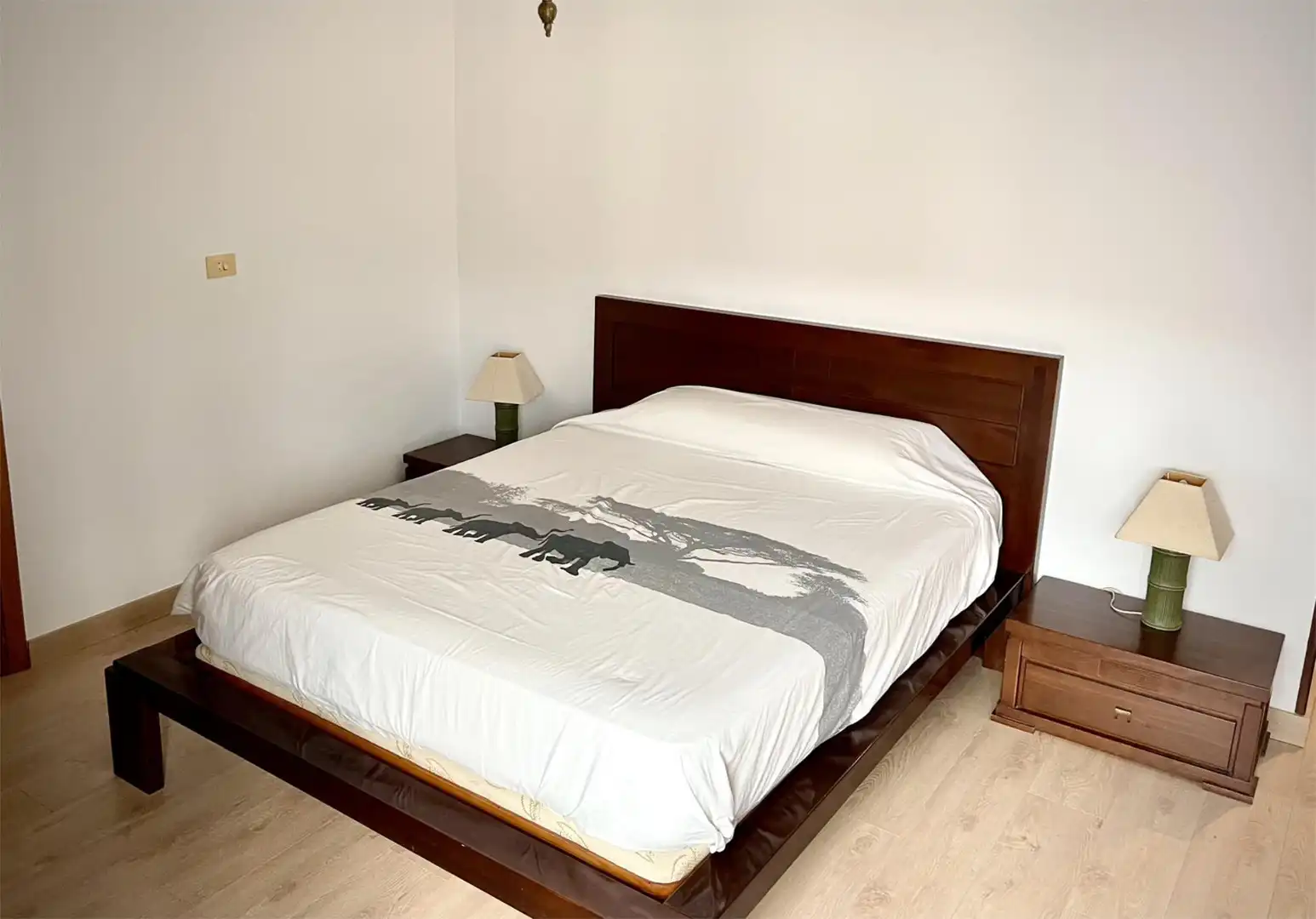 Bedroom of Flat for share in Chantada  with Heating, Parquet flooring and Furnished