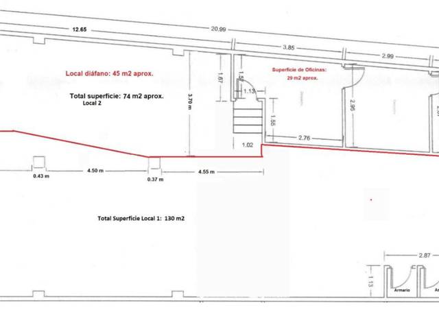 Local comercial en Alquiler en Avenida Europa, 6 en San Cristobal - San Diego