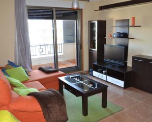 Living room of Flat for sale in Sanxenxo  with Swimming Pool and Balcony