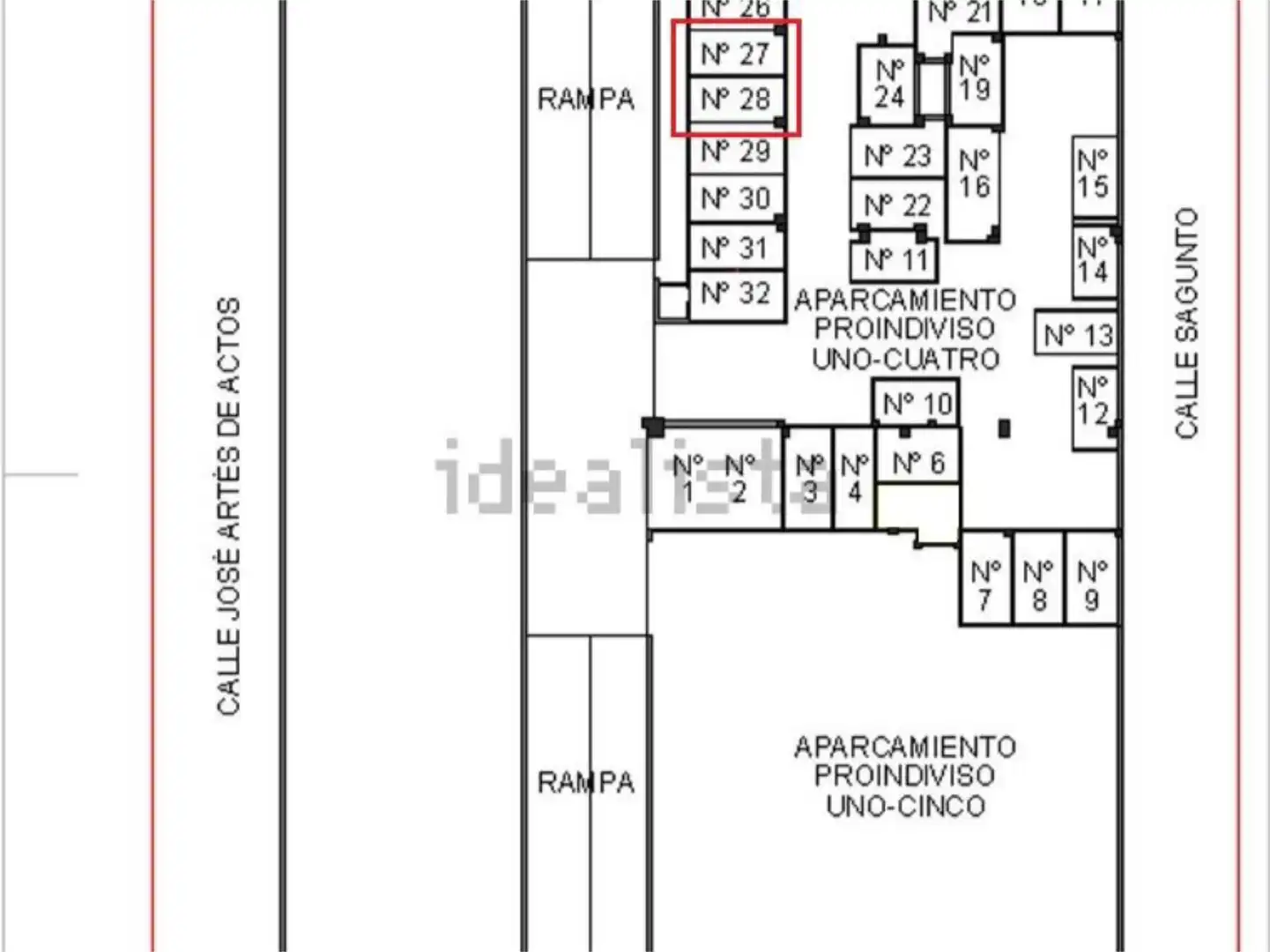 Garaje en venta en Calle Doctor Aráez Pacheco, 8, Oliveros - Altamira Garaje en venta en Almería