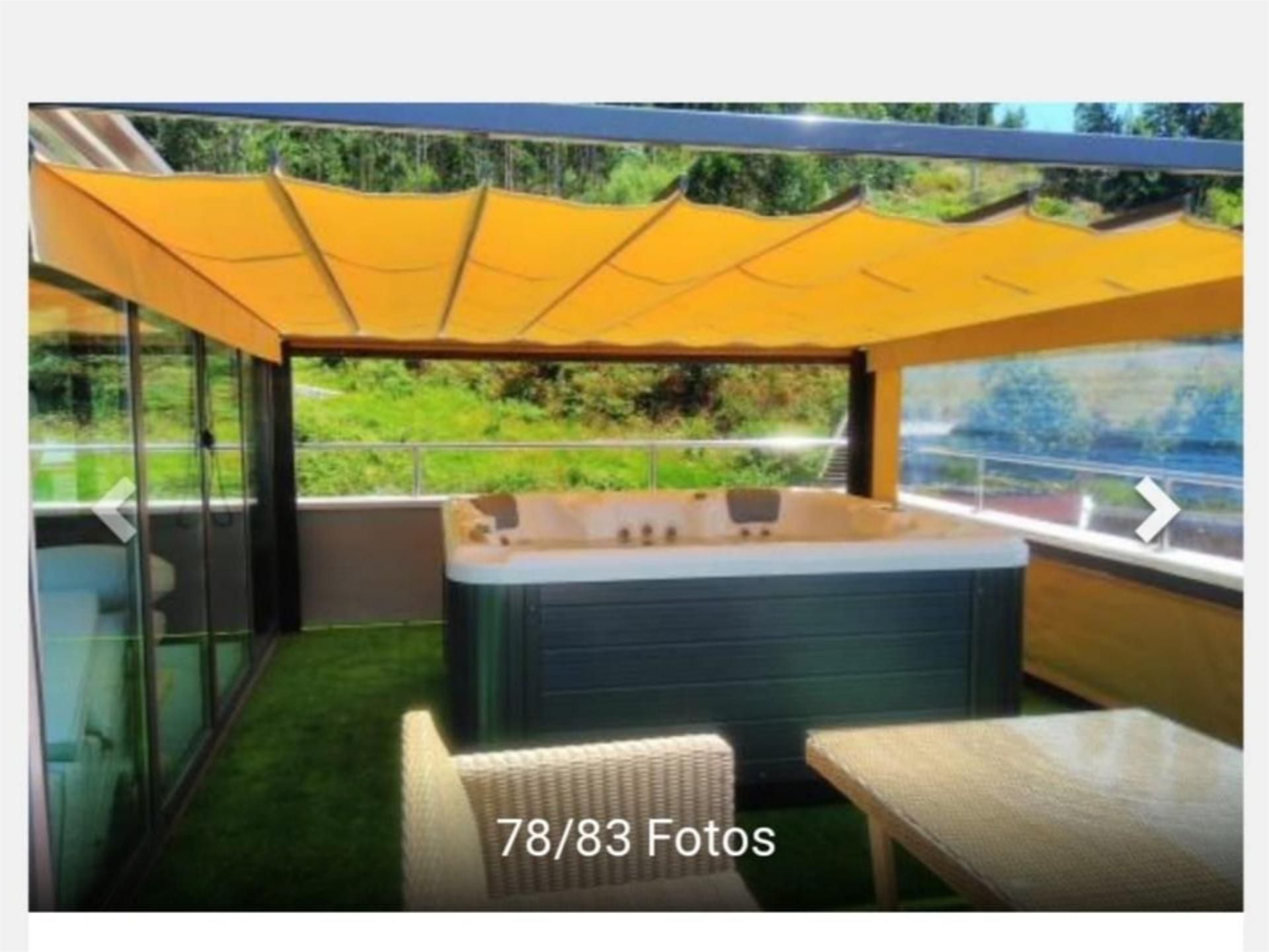 Terrace of House or chalet for sale in Moaña  with Private garden, Terrace and Storage room
