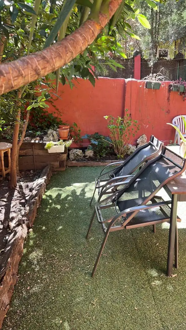 Terrasse von Erdgeschoss zur untervermieten in Bilbao  mit Heizung, Parkett und Möbliert