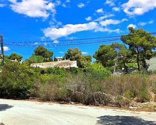 Exterior view of Land for sale in Jávea / Xàbia