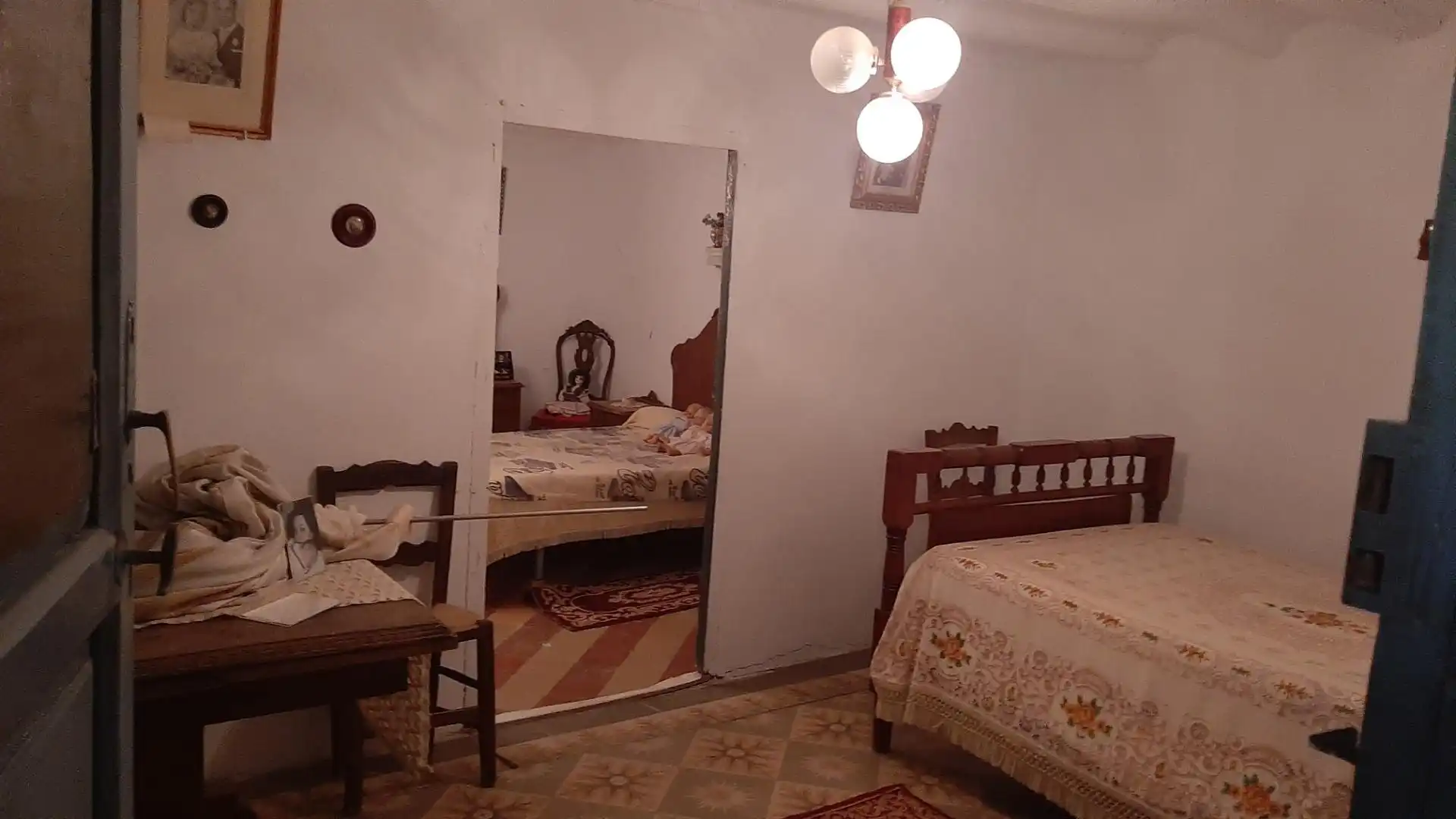 Habitación de Casa adosada en venta en Cihuela con Amueblado, Lavadora y TV