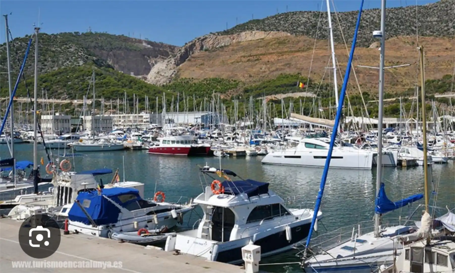Vista exterior de Oficina de alquiler en Sitges