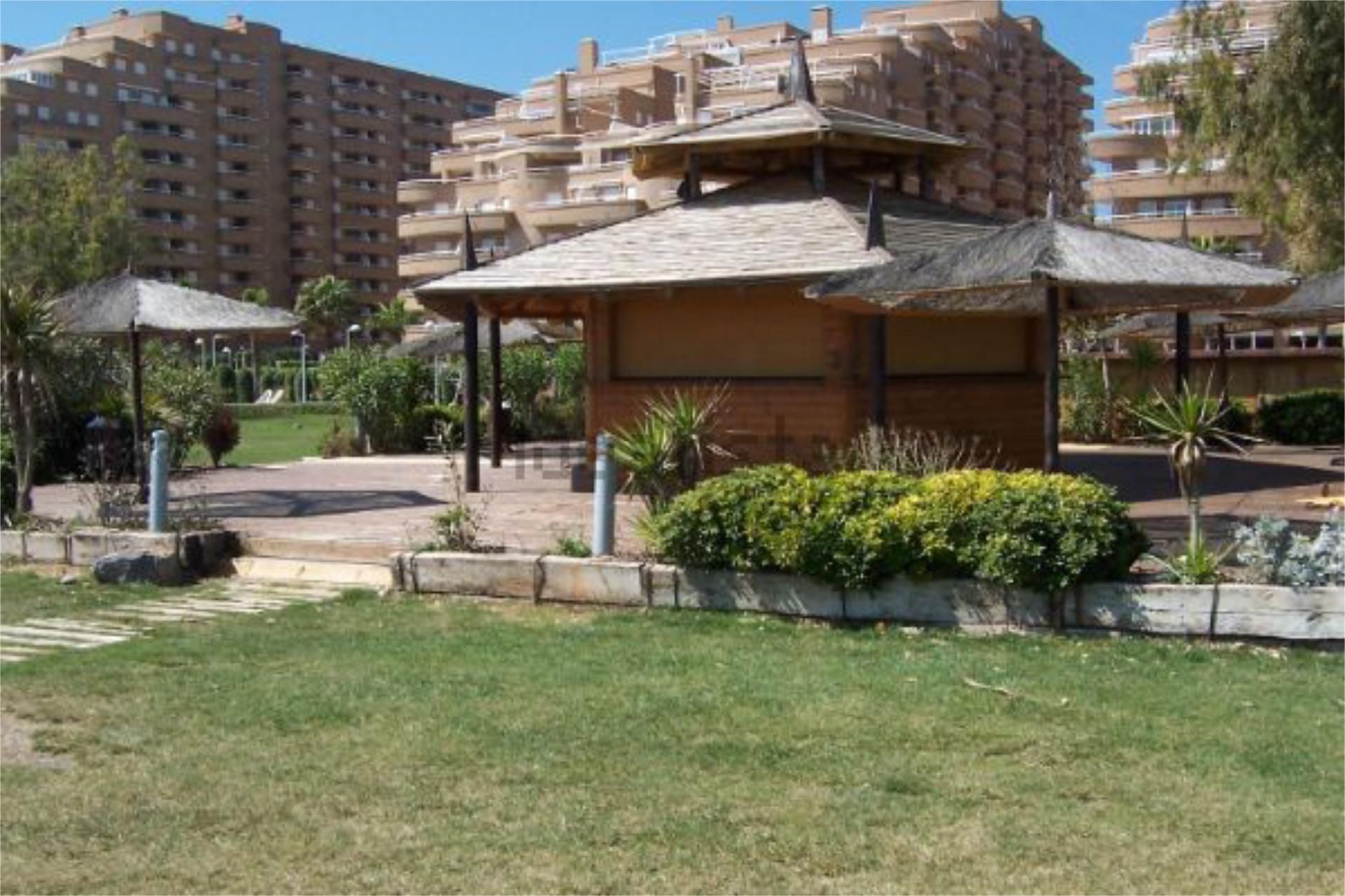 Jardí de Pis de lloguer en Oropesa del Mar / Orpesa amb Aire condicionat, Terrassa i Piscina
