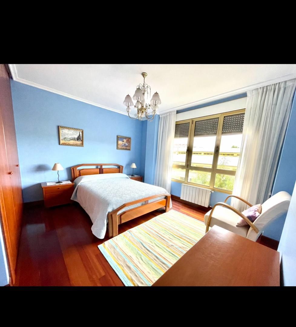 Bedroom of Flat to share in Santander  with Heating, Parquet flooring and Terrace