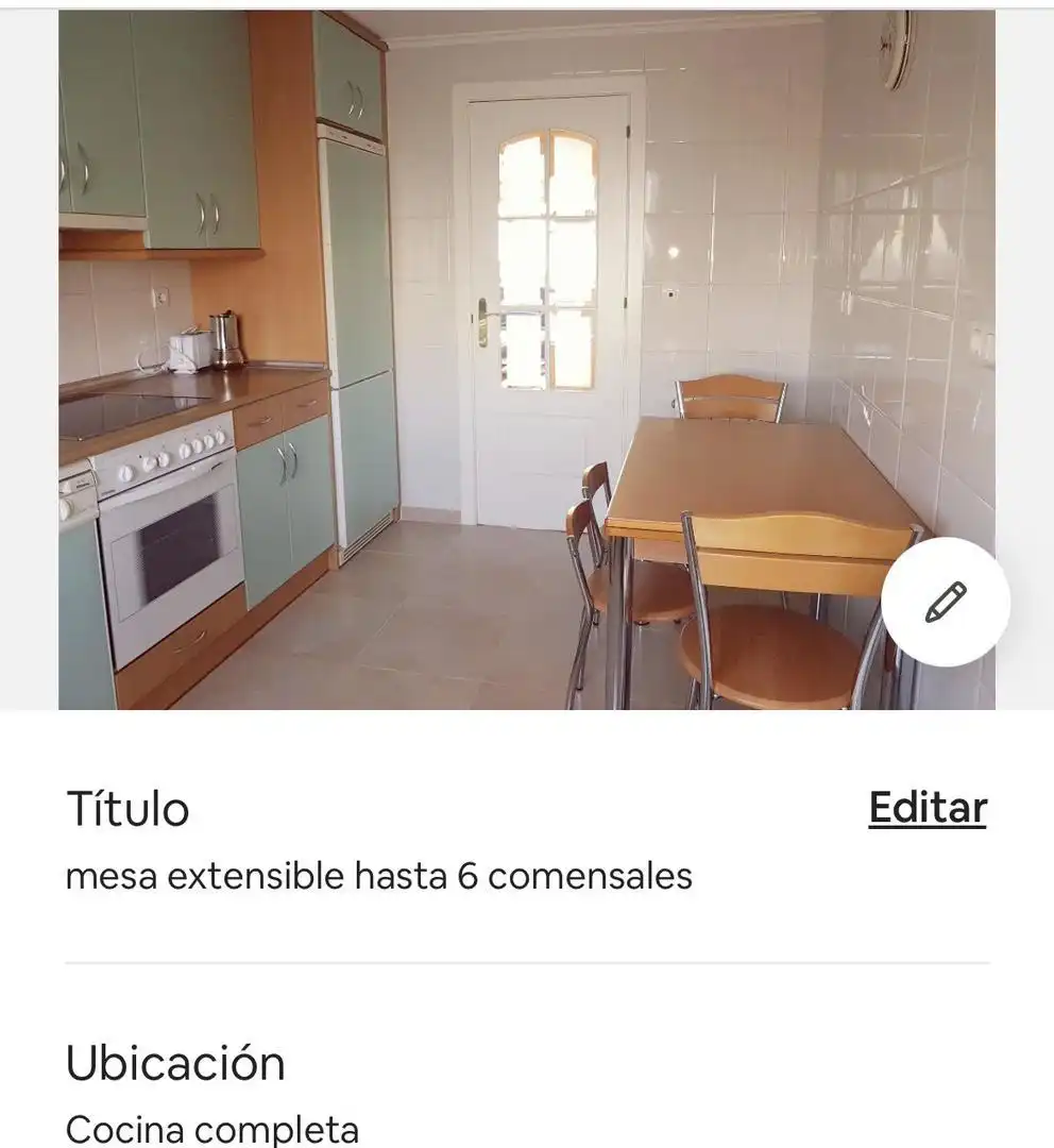 Kitchen of Flat for share in Santander  with Heating, Parquet flooring and Terrace