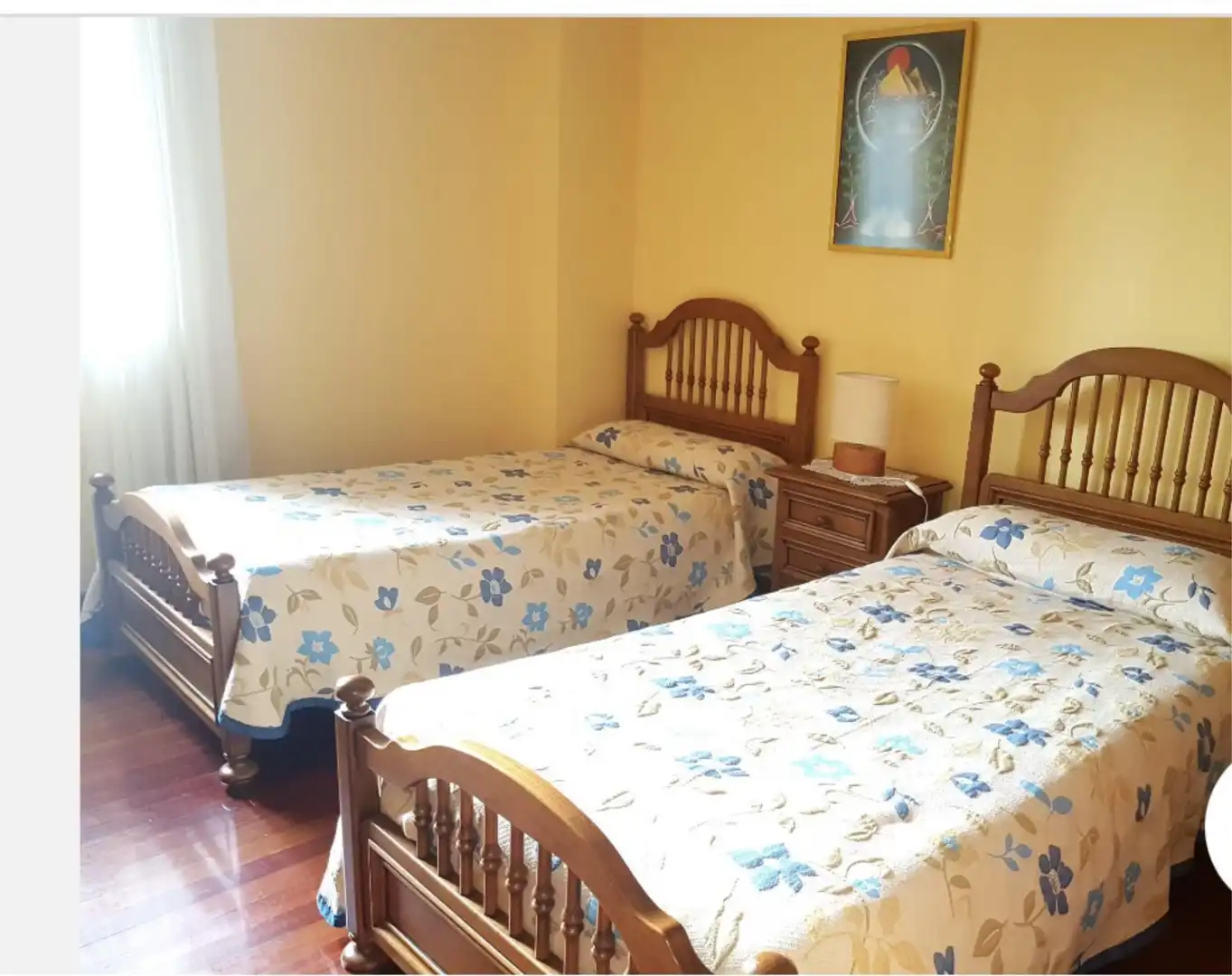Bedroom of Flat for share in Santander  with Heating, Parquet flooring and Terrace