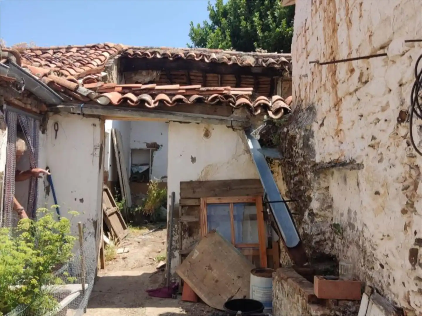 Vista exterior de Pis en venda en Alía