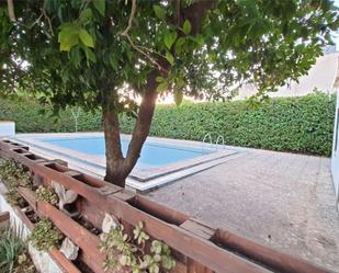 Swimming pool of House or chalet for sale in Espartinas  with Air Conditioner, Terrace and Swimming Pool