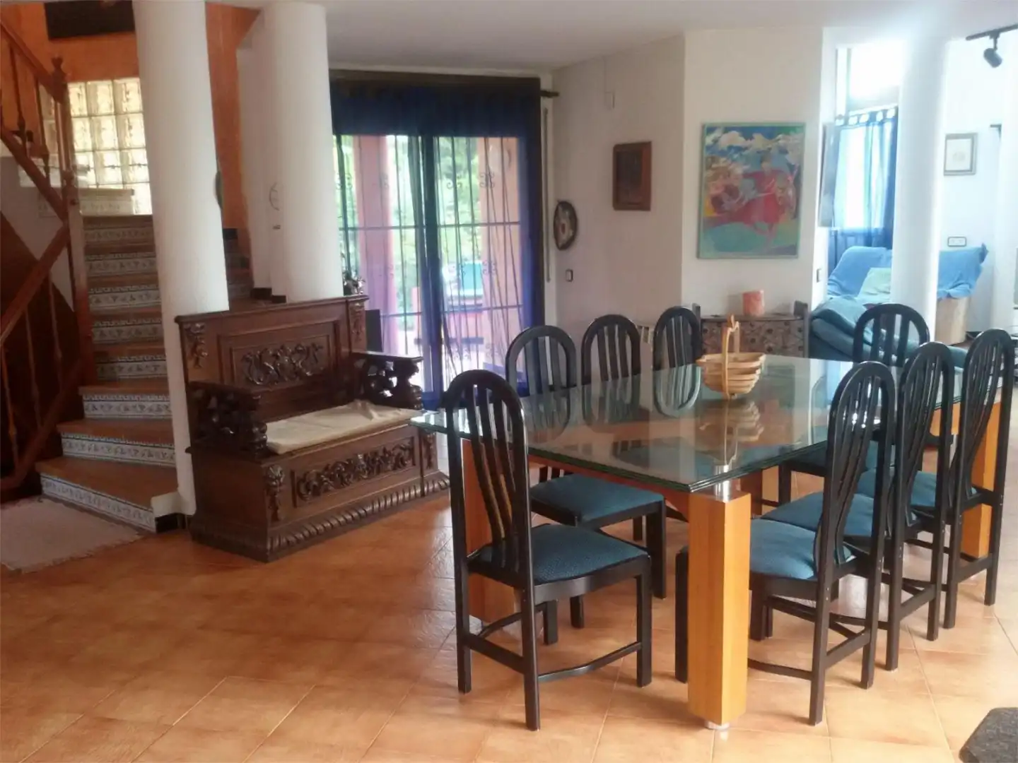 Houses for sale in Carrer Montecarlo, 18, Vilafortuny Dining room of Houses for sale in Cambrils with Air Conditioner, Terrace and Swimming Pool