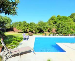 Jardí de Finca rústica en venda en Chiclana de la Frontera amb Aire condicionat, Terrassa i Piscina