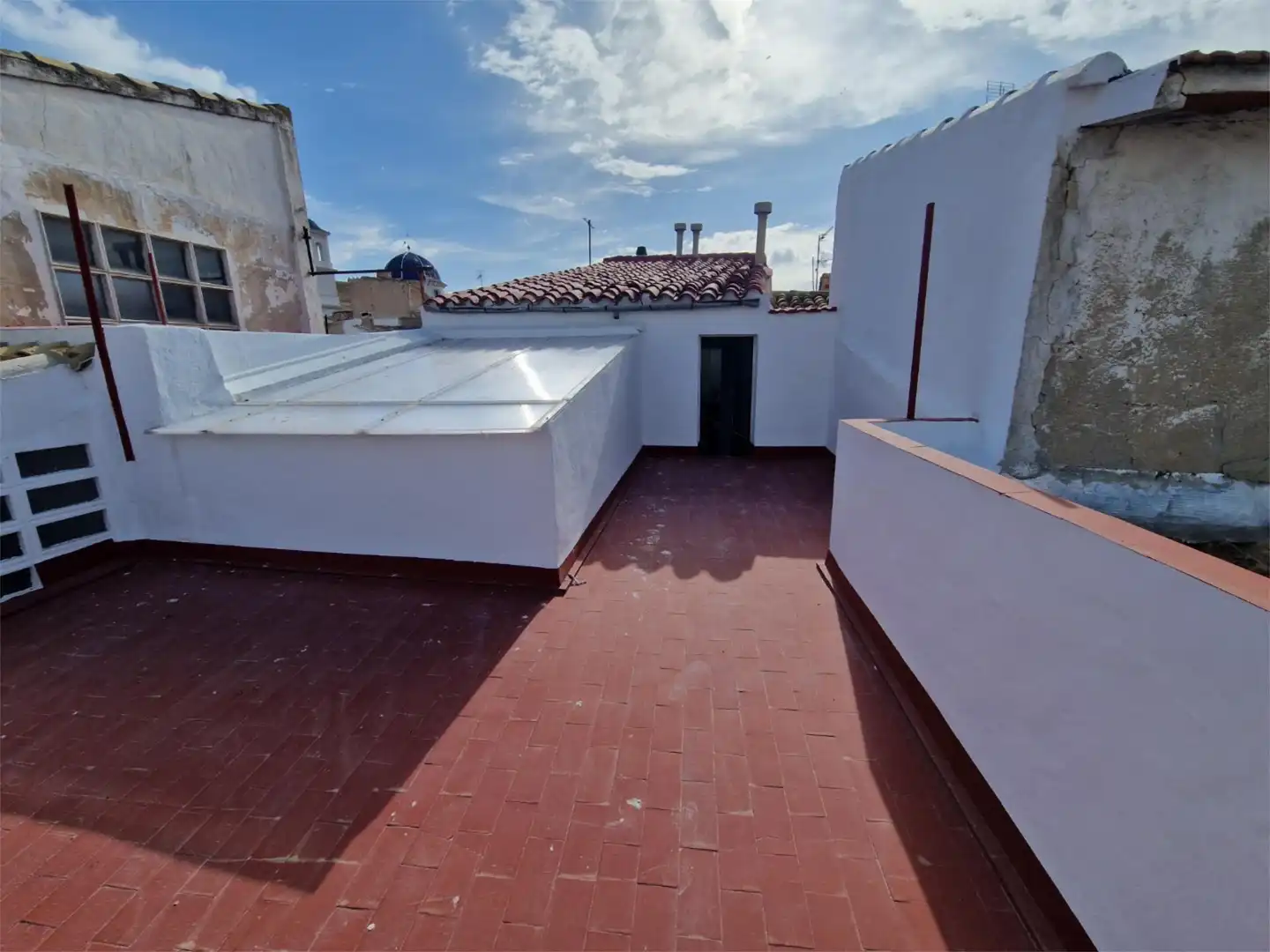 Terrassa de Casa adosada de lloguer en Ibi amb Terrassa, Traster i Moblat