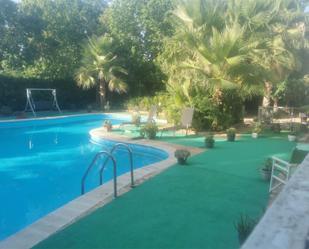 Swimming pool of House or chalet for sale in Canals  with Air Conditioner, Terrace and Swimming Pool