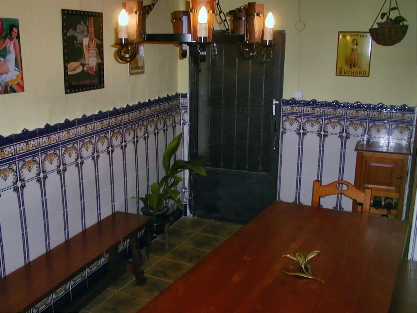 Dining room of Detached homes for sale in Santa Cruz de Grío  with Balcony