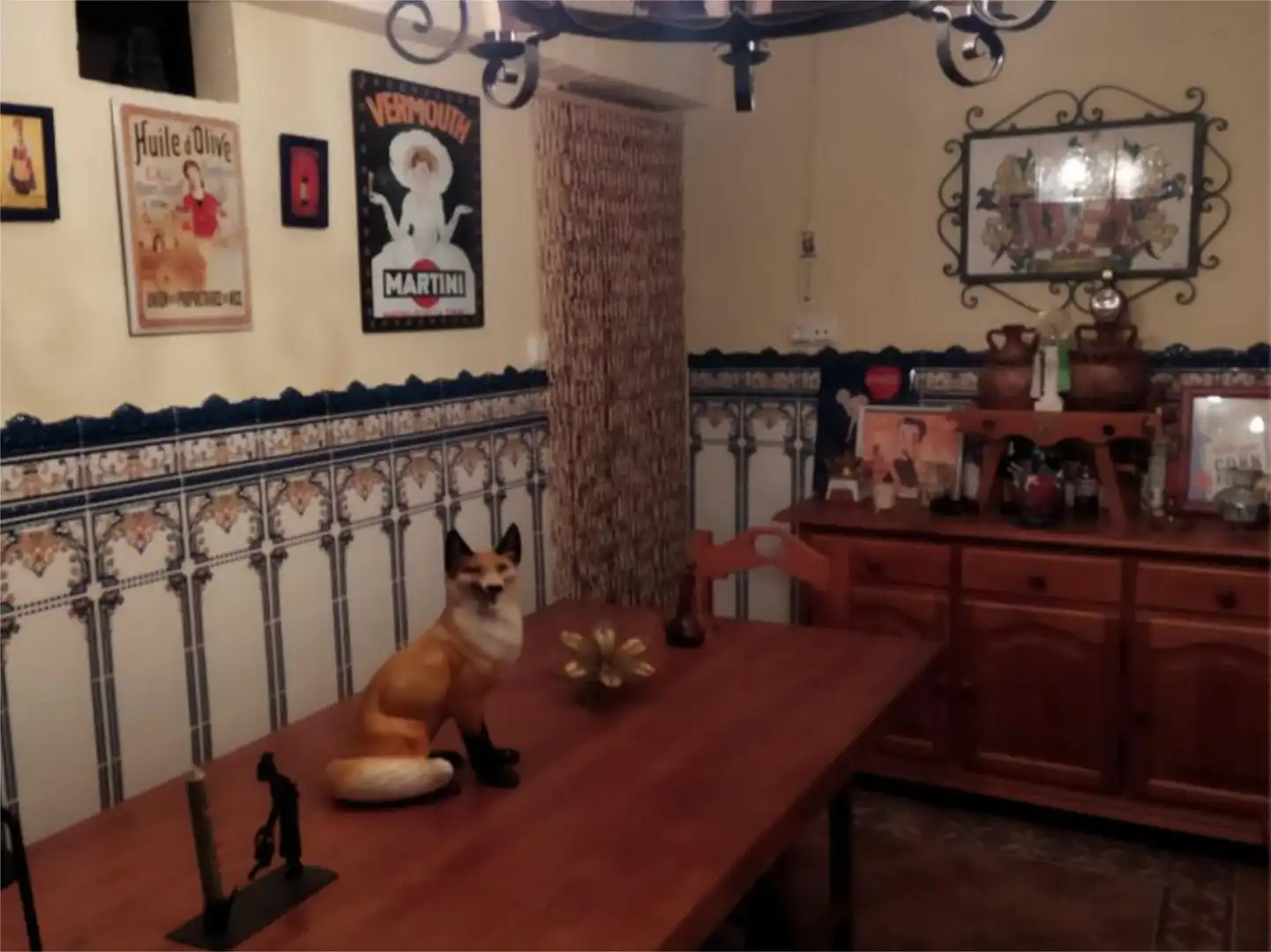 Dining room of Detached homes for sale in Santa Cruz de Grío  with Balcony