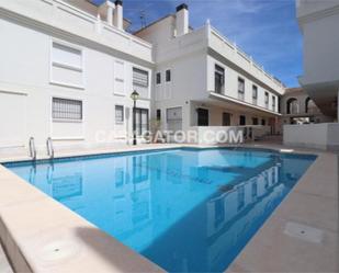 Swimming pool of Duplex for sale in Formentera del Segura