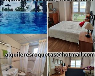 Bedroom of Flat for sale in Roquetas de Mar  with Air Conditioner, Terrace and Swimming Pool