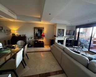 Living room of Flat for sale in Ojén  with Air Conditioner, Terrace and Swimming Pool