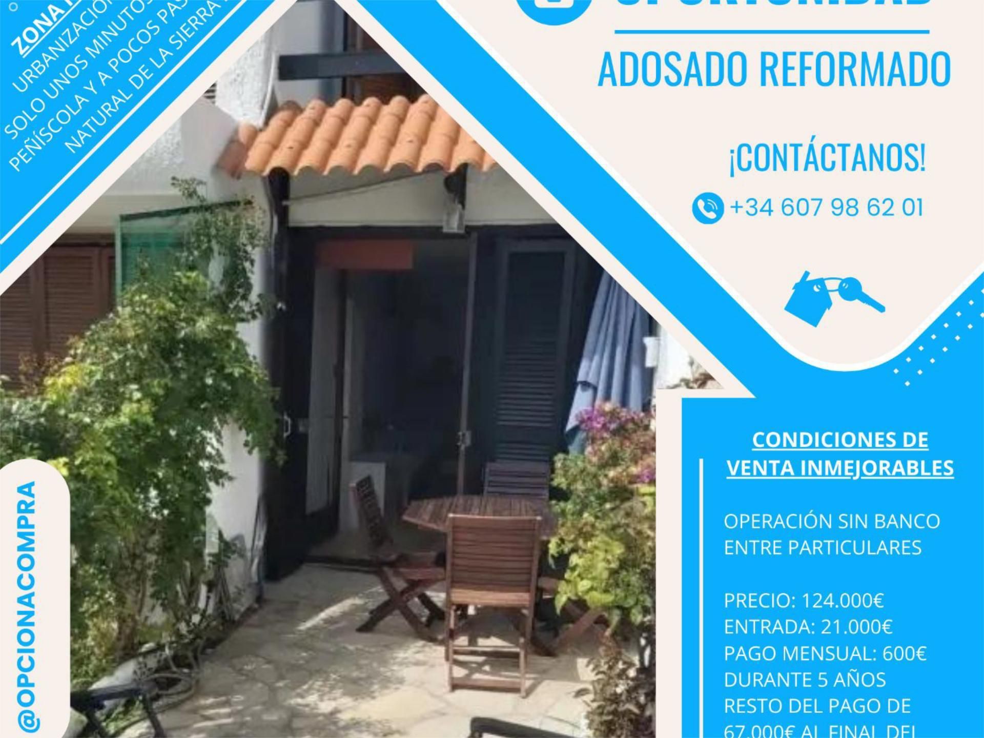 Garden of Single-family semi-detached for sale in Peñíscola / Peníscola  with Terrace and Balcony