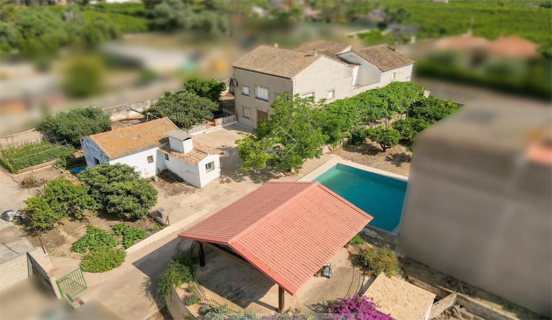 Vista exterior de Casa o xalet en venda en Benicull de Xúquer amb Aire condicionat, Calefacció i Jardí privat