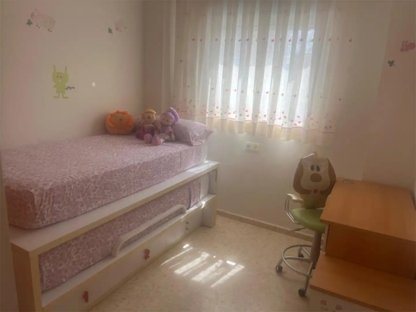 Flat for rent in Carrer les Neus, 56, Piles Bedroom of Flat for rent in Piles with Air Conditioner, Heating and Terrace