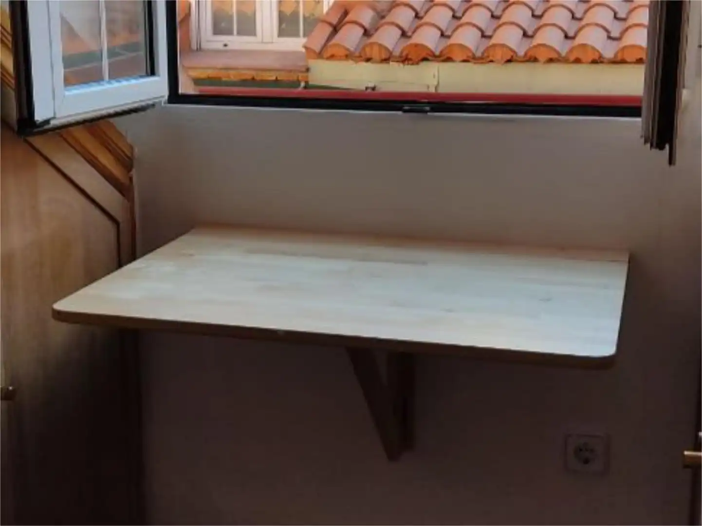 Balcony of Duplexes for share in Madrid  with Heating and Furnished