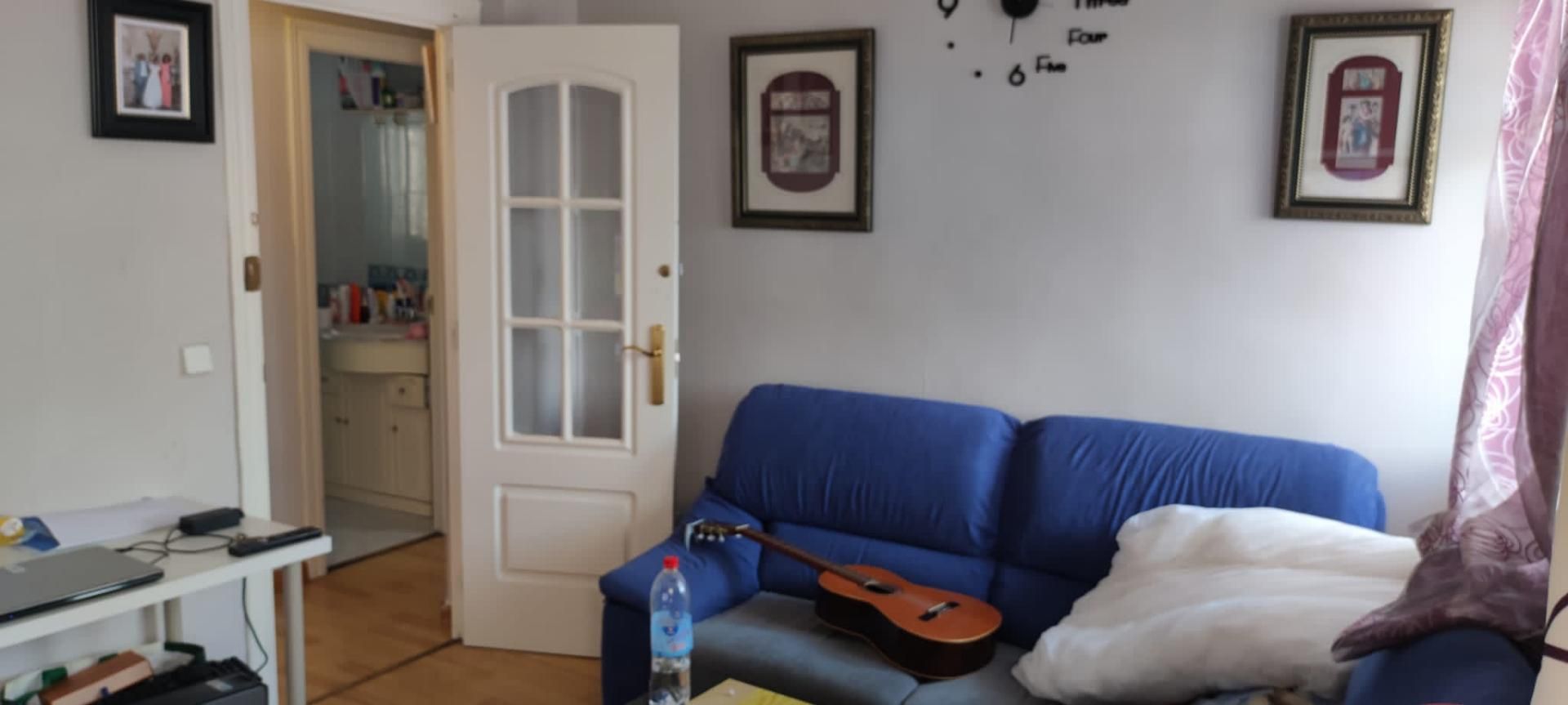 Sala d'estar de Pis de lloguer en Valladolid Capital amb Calefacció, Jardí privat i Parquet