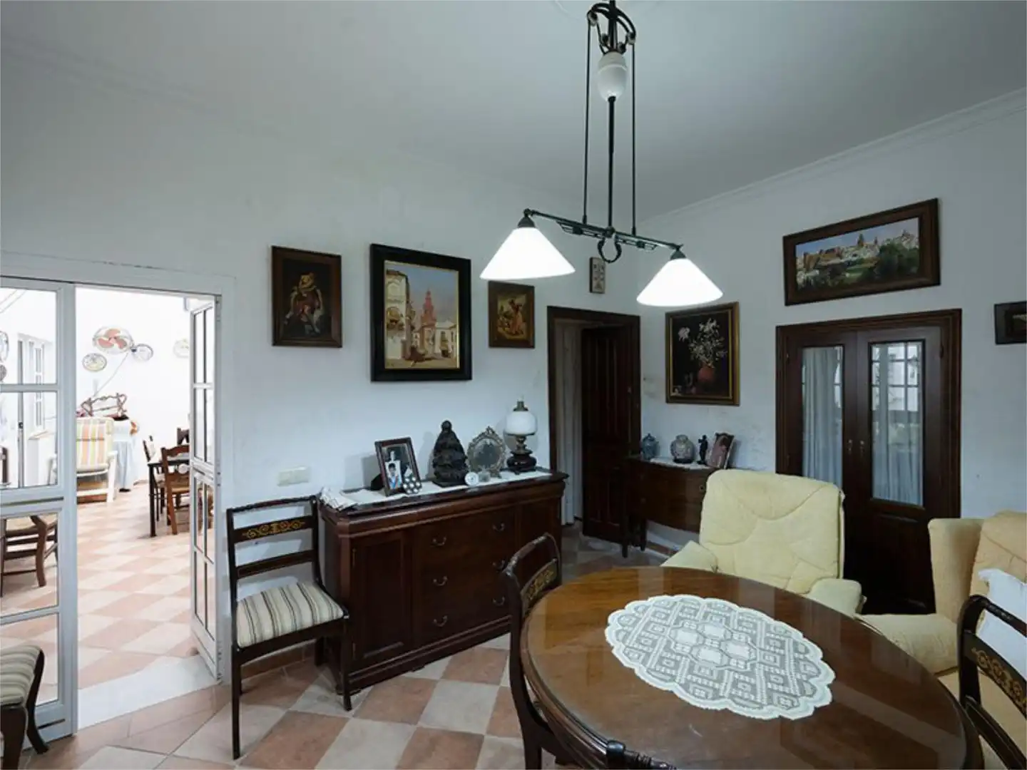 Comedor de Casa adosada en venta en Carmona con Terraza