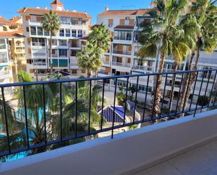 Balcony of Flat to rent in Torrevieja  with Air Conditioner, Terrace and Swimming Pool