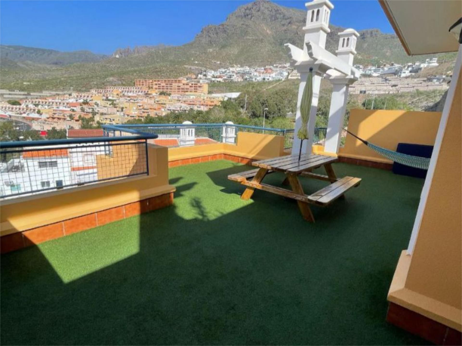 Terrassa de Apartament de lloguer en Adeje amb Terrassa i Piscina
