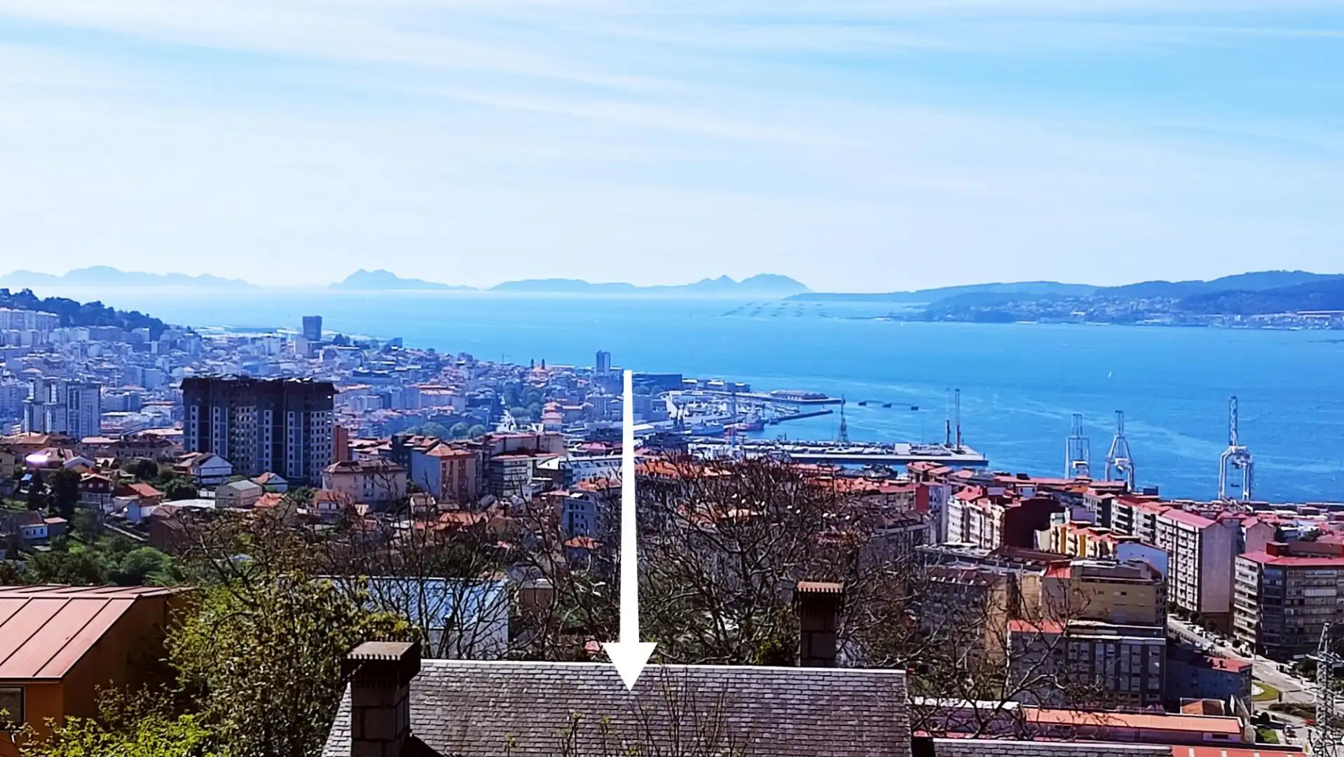 Houses for sale in Rúa Vista Do Mar, 53, Lavadores Exterior view of Houses for sale in Vigo with Terrace and Balcony