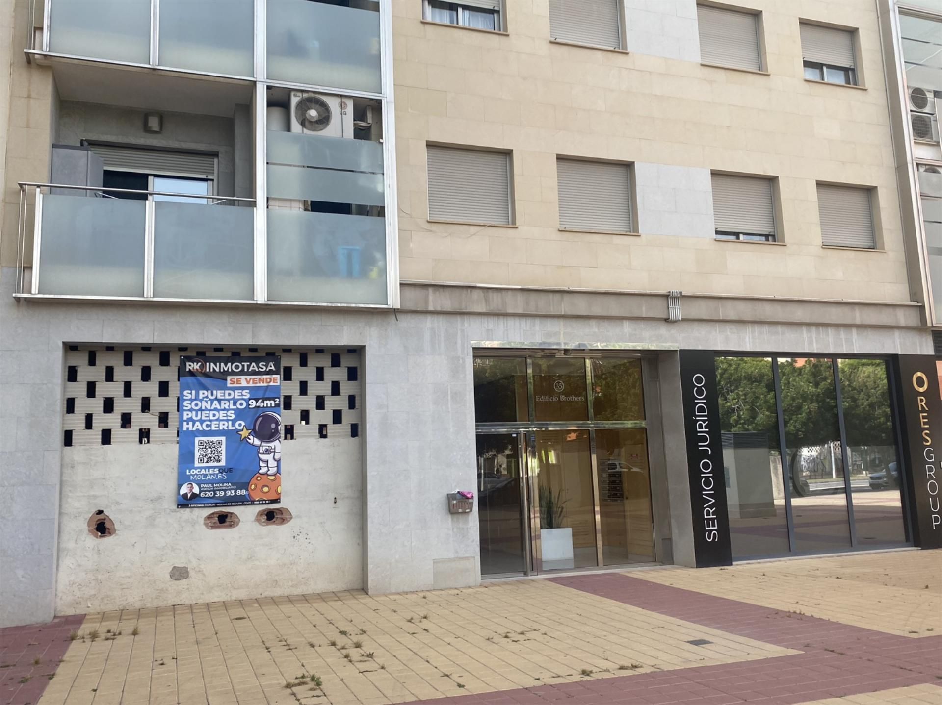 Vista exterior de Local de lloguer en  Murcia Capital amb Aire condicionat i Calefacció