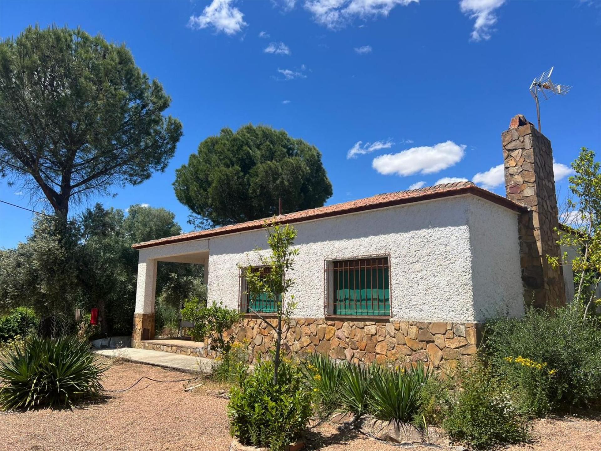 Exterior view of House or chalet for sale in Porzuna  with Terrace