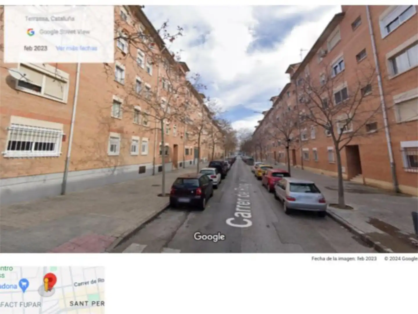 Exterior view of Flat for sale in Terrassa