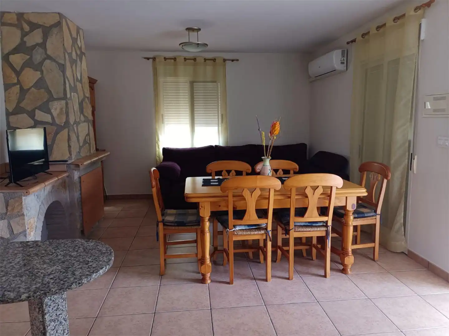 Piso de alquiler en Avinguda Muntanyars, 4, Oliva Playa Comedor de Piso de alquiler en Oliva con Aire acondicionado, Calefacción y Parquet