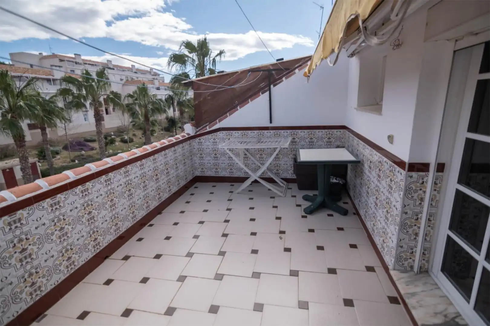 Terrassa de Casa adosada en venda en Mijas amb Aire condicionat, Terrassa i Balcó