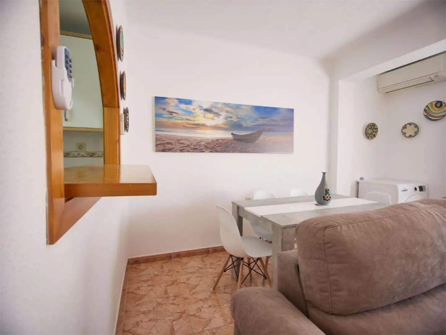 Comedor de Piso en venta en Cabo de Gata con Terraza, Amueblado y Balcón